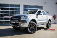 FORD RANGER BEAST BLACK & MACHINED WITH DARK TINT